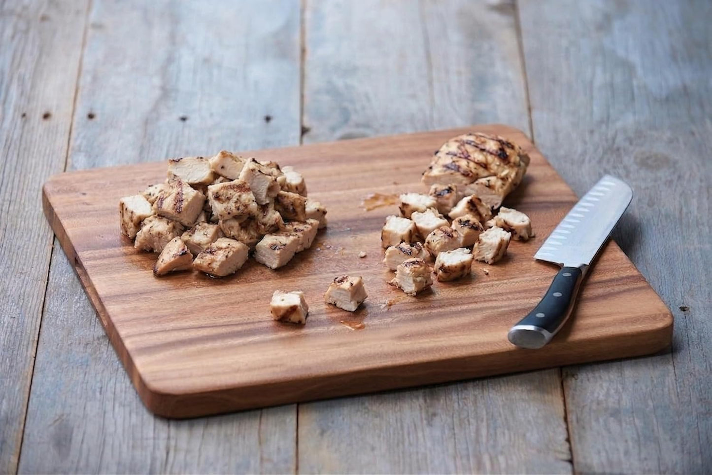 Gourmet Square Cutting Board, Acacia Wood 0.5 x 9 x 9 inches
