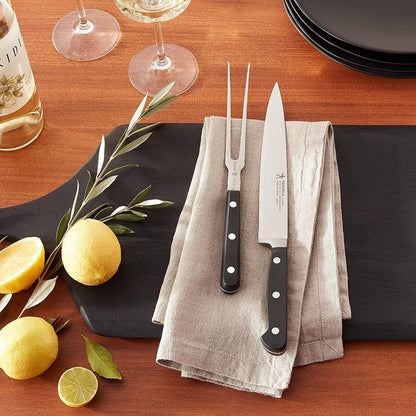 Classic Razor-Sharp 2-Piece Carving Set, German Engineered Informed by 100+ Years of Mastery