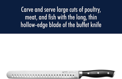 Classic Razor-Sharp 2-Piece Carving Set, German Engineered Informed by 100+ Years of Mastery
