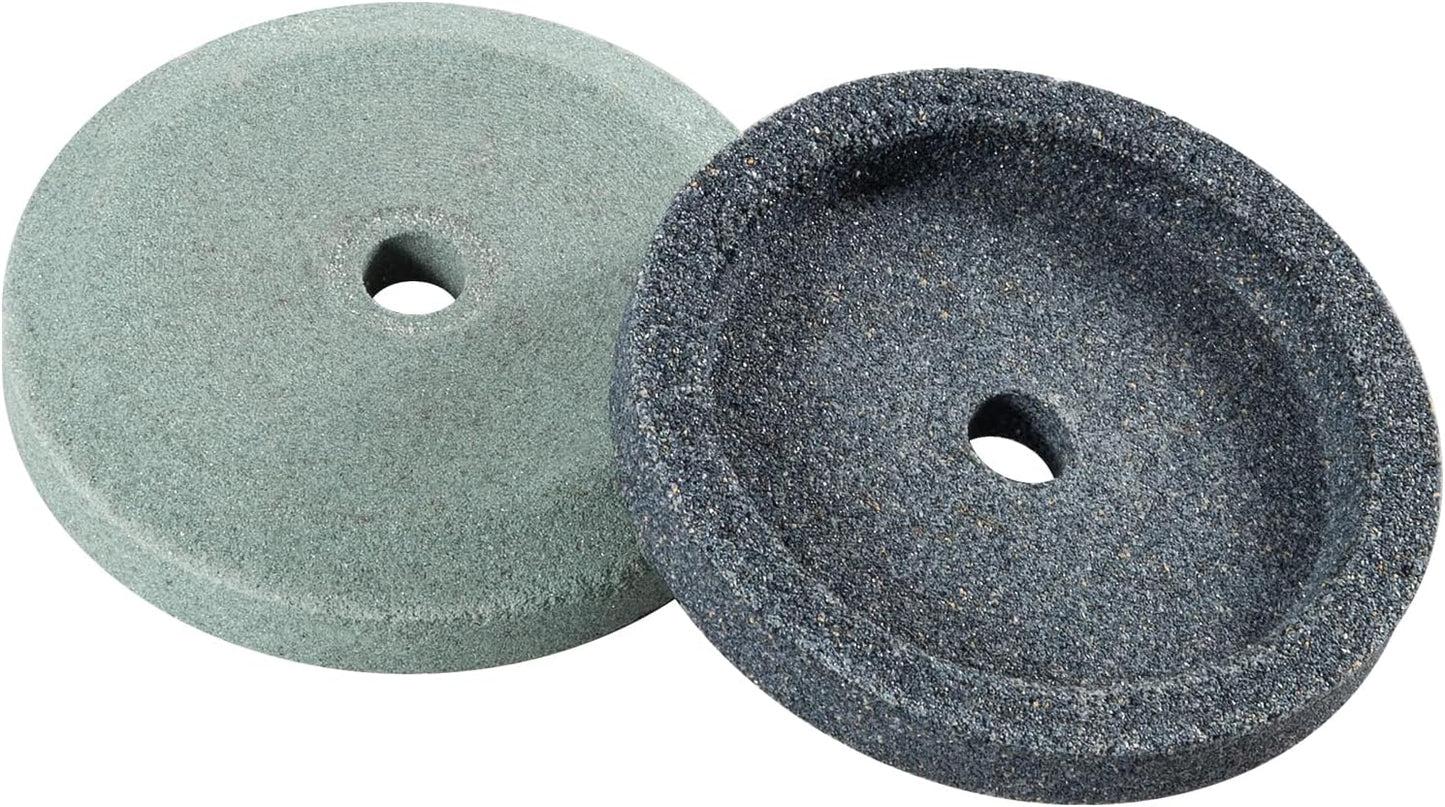 4022060160 Sharpening Stones Grinder Sharpening and Honing Stone Set Fits for Bizerba Slicer All Models, Replaces for 60223401000, 60223401100