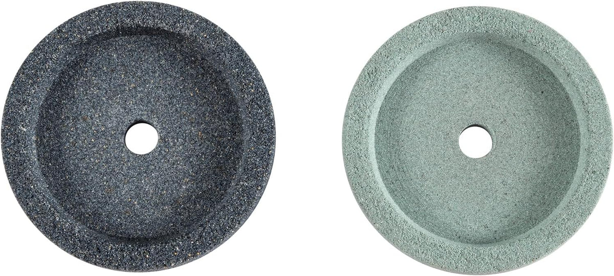 4022060160 Sharpening Stones Grinder Sharpening and Honing Stone Set Fits for Bizerba Slicer All Models, Replaces for 60223401000, 60223401100