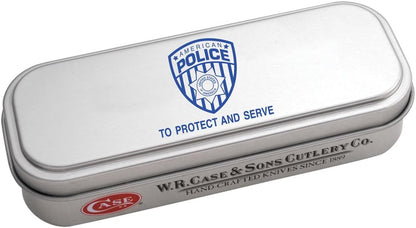 Case WR XX Pocket Knife Sparxx White Jigged Synthetic Mini Trapper Item #60186 - (6207 SS) - Length Closed: 3 1/2 Inches
