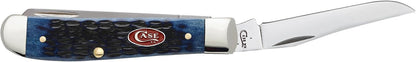 Case WR XX Pocket Knife Sparxx White Jigged Synthetic Mini Trapper Item #60186 - (6207 SS) - Length Closed: 3 1/2 Inches