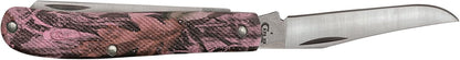 Case WR XX Pocket Knife Sparxx White Jigged Synthetic Mini Trapper Item #60186 - (6207 SS) - Length Closed: 3 1/2 Inches