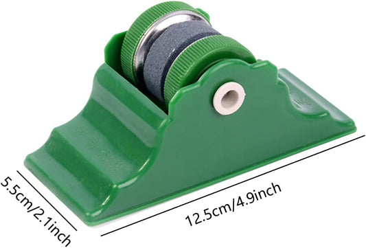 2 Pack Rolling Knife Sharpener Kit Roller Style Knife Sharpener Knife Sharpening Tool for Kitchen Knives Chef Knife Meat Cleaver Razor Sharp Blades Butcher Knife Kitchen Scissors Poultry Shears