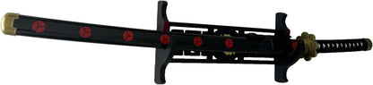 katana Sword Wall Mount Holder 5 Tier Velvet Padded Samurai Sword Display Rack Wakizashi Sword Stand Zoro Animation Sword Display