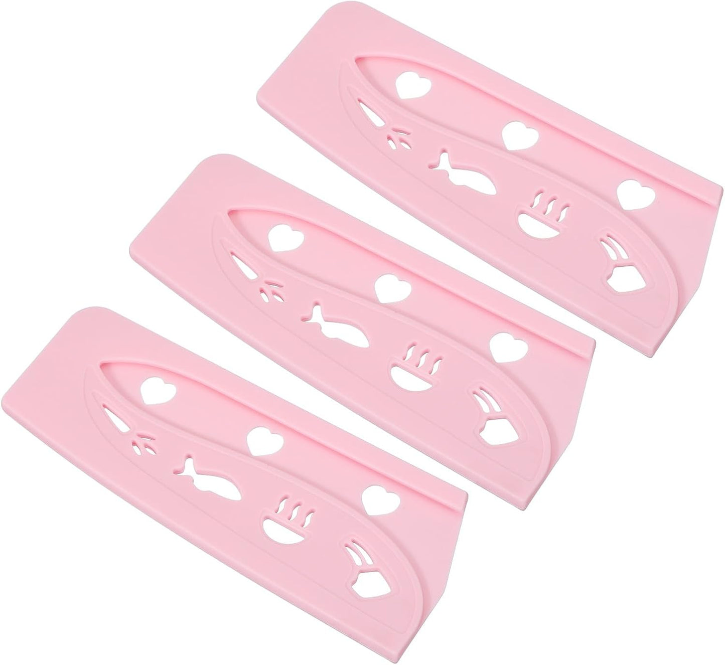 3Pcs Plastic Safety Knife Cover Sleeves for 7" Nakiri Knife, Chopping Knives Guard Blade Protector Universal Knife Sheath for Kitchen Bar, Green
