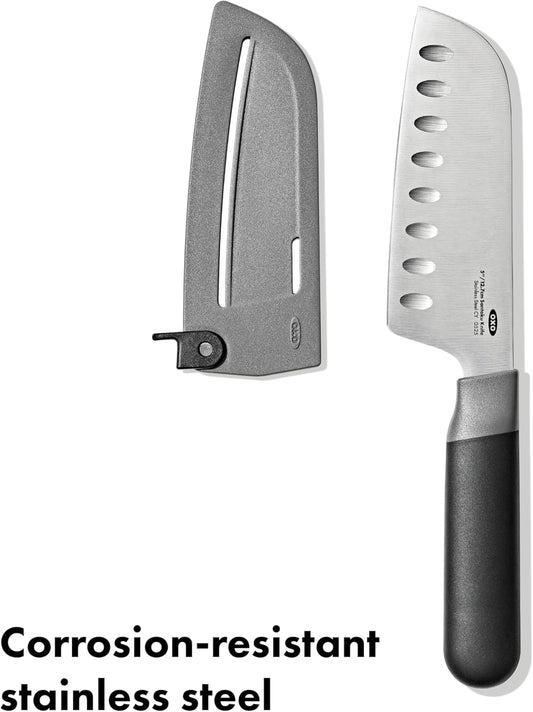 Good Grips 5 in Santoku Knife with Locking Sheath