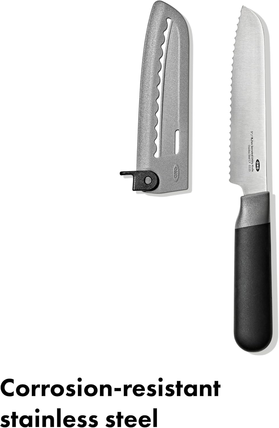 Good Grips 5 in Santoku Knife with Locking Sheath