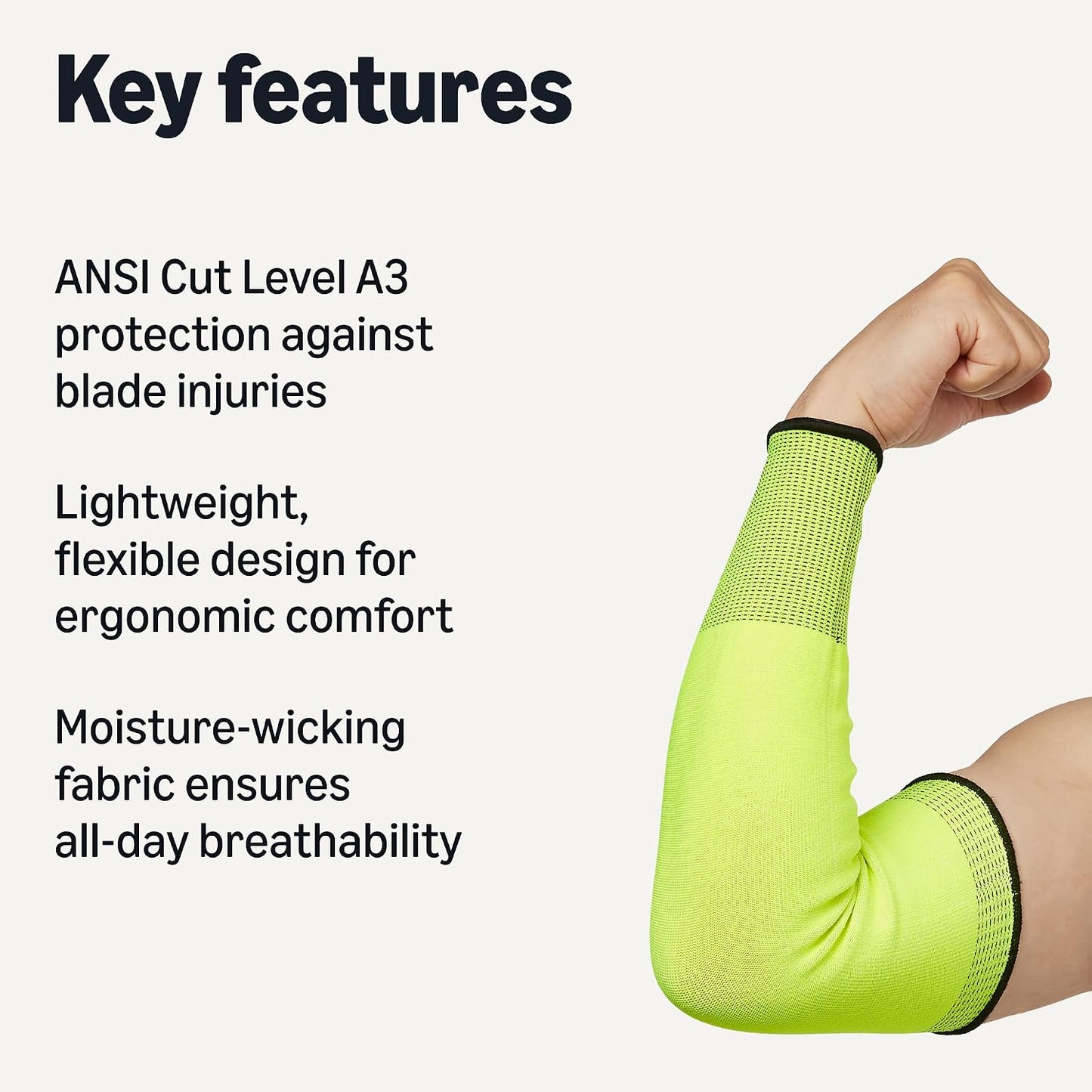 Cut Resistant Arm Protection Sleeves