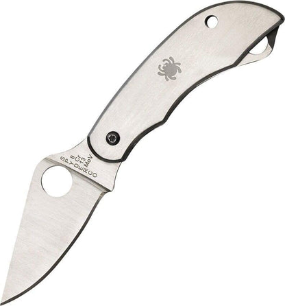 ClipiTool Folding Utility Pocket Knife, PlainEdge and SpyderEdge | 4.58" Overall Length, 2.01" 8Cr13MoV Steel Blade, G-10 Handle, SlipJoint, Full-Flat Grind