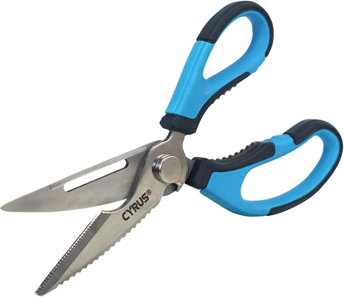 Heavy Duty Detachable Kitchen Scissors Stainless Steel Safe Food Shears | Ultra Sharp Rust-Proof Blades, Non-Slip Comfort Handles, Easy To Clean For Daily Home Cooking Prep Work