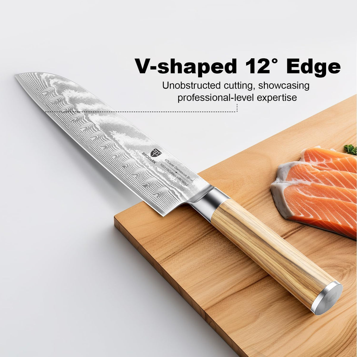 Damascus Paring Knife 5.5 Inch: Professional Japanese Utility Knife with Olive Wood Handle,Ultra Sharp Fruit Carving Knife,Kitchen Gadget for Precise Cutting,Gift Box