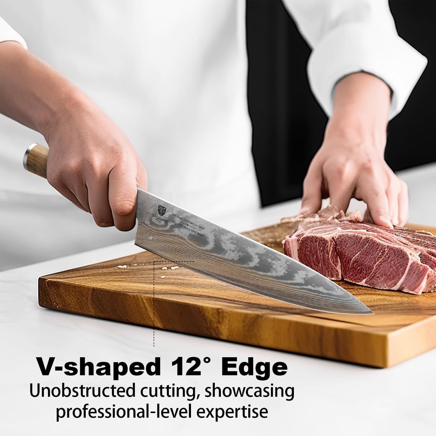 Damascus Paring Knife 5.5 Inch: Professional Japanese Utility Knife with Olive Wood Handle,Ultra Sharp Fruit Carving Knife,Kitchen Gadget for Precise Cutting,Gift Box