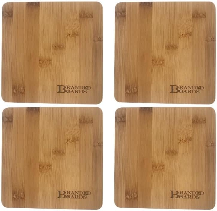 Small Mini All Natural Bamboo Cutting Board, Great for Apartments RV's Home Bar Charcuterie Backpacking Camping Bushcraft Dorm Rooms Picnics & Entertaining (1 Pack)