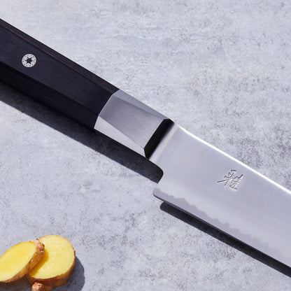 Koh 9.5" Slicing Knife,Black/Stainless Steel