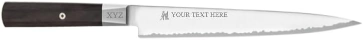 Koh 9.5" Slicing Knife,Black/Stainless Steel