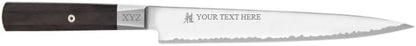 Koh 9.5" Slicing Knife,Black/Stainless Steel