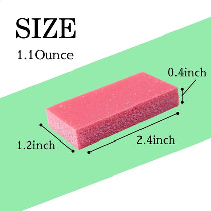 Rust Eraser for Knives Kitchen Stoves Wood Finish and Bicycles Multi Purpouse Cleaning Rubber Eraser Remover Dirt Stains (Coarse) Made in Japan, Set of 2