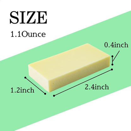 Rust Eraser for Knives Kitchen Stoves Wood Finish and Bicycles Multi Purpouse Cleaning Rubber Eraser Remover Dirt Stains (Coarse) Made in Japan, Set of 2
