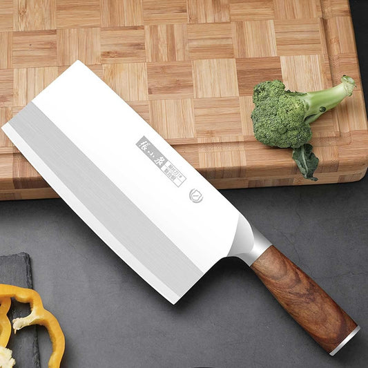 Chef's Knife Chinese Kitchen Knife Kitchen Vegetable Knife Premium 9 Inch High Carbon Steel Knife