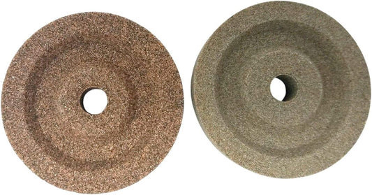 Globe Deli Slicer Sharpening Stone Set Fits Chefmate GC12/GS12D/G12 Made in Italy