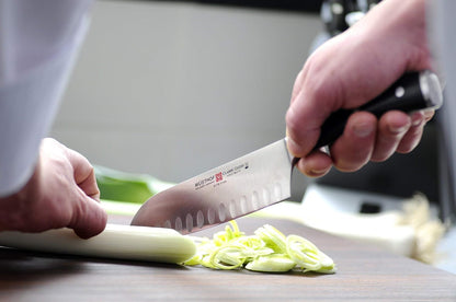WÜSTHOF Classic IKON 5" Hollow Edge Santoku Knife