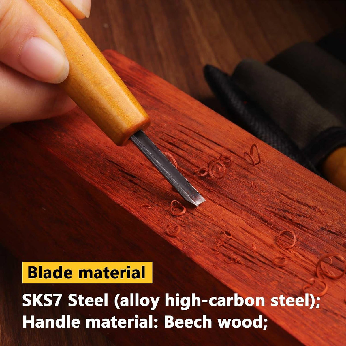 5Pcs V-Sharp Wood Carving Knife