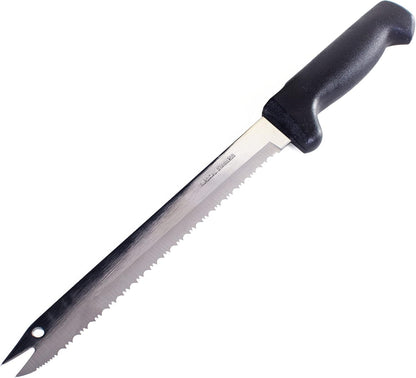 Carving Bread Knife – 8” Ultra Sharp Surgical Stainless Steel Serrated All Purpose Kitchen Knife – Never Needs Sharpening - As Seen on TV and Live Demonstration