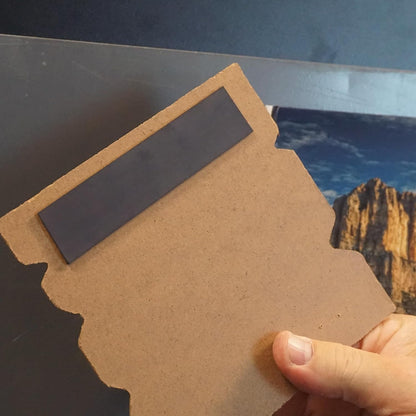 Flexible Magnet Strip - One-Sided Magnetic Strip, Cuttable Magnet, 0.5" Wide, 0.06" Thick, 100 Feet, ZGN10PBX