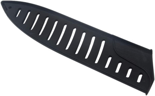 Black Plastic Kitchen Knife Blade Protector Cover for 8 Inches Knife, 8 Inch Knife sheath, 8 Inch Knife Cover Practical Black Protector For Knife Blade Kitchen Utensil