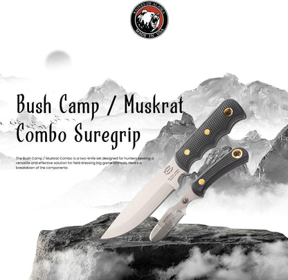 SureGrip Bush Camp/Muskrat Knife Combo