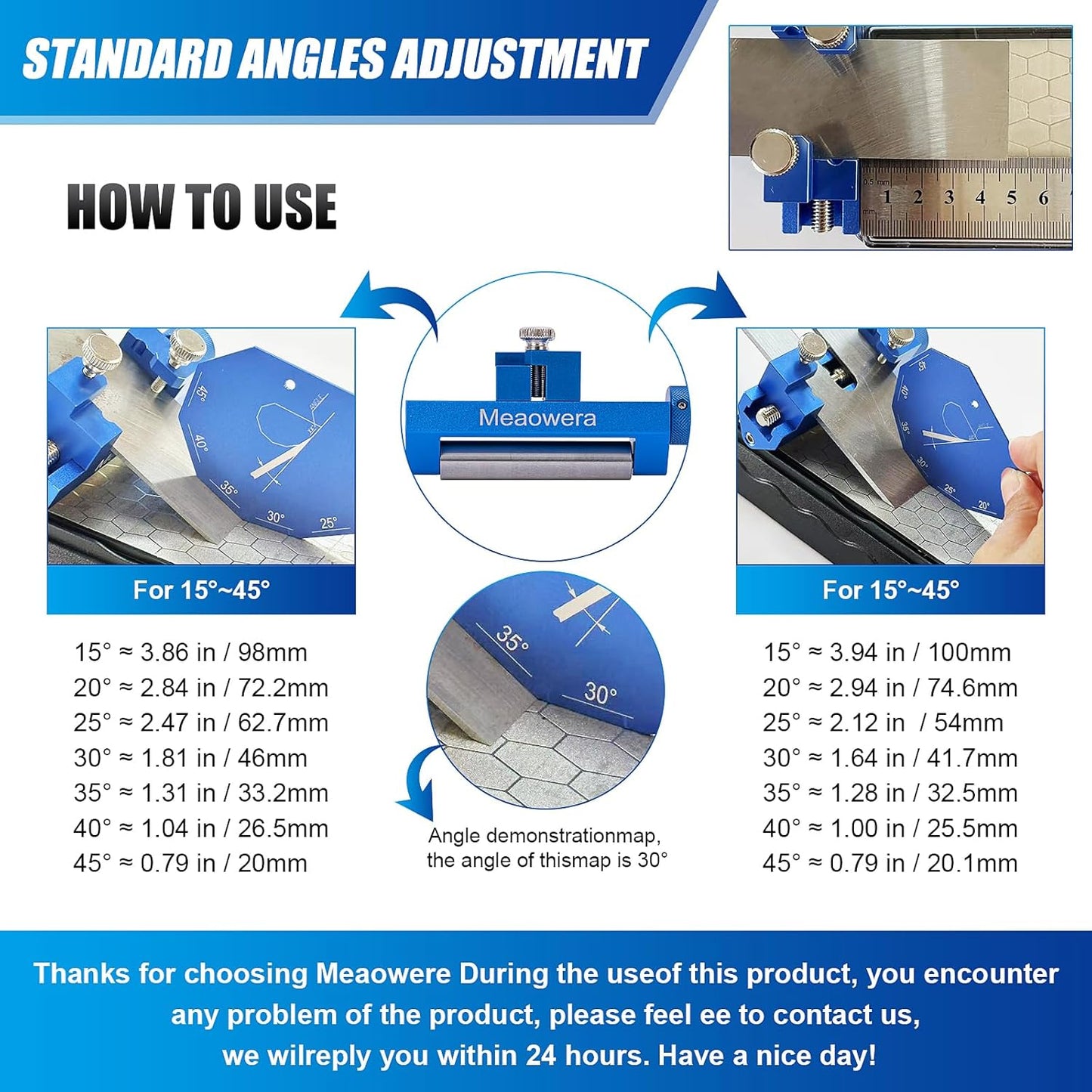 Chisel Sharpening Kit with Sharpening Stones – Wood Chisel Sharpener Honing Guide Set for Chisel Sharpening, Planer Blade Sharpener – Complete Wood Chisel Sharpening Kit with Whetstone