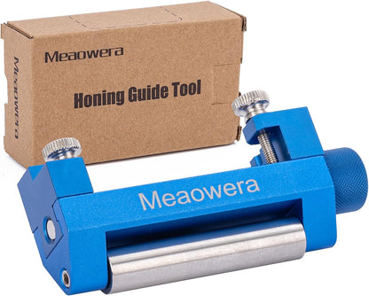 Chisel Sharpening Kit with Sharpening Stones – Wood Chisel Sharpener Honing Guide Set for Chisel Sharpening, Planer Blade Sharpener – Complete Wood Chisel Sharpening Kit with Whetstone
