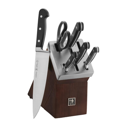 Classic Razor-Sharp Self-Sharpening Knife Set, Chef Knife, Bread Knife German Engineered Informed by 100+ Years of Mastery