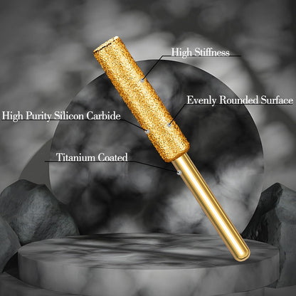 30 Pcs 5/32 Inch Chainsaw Sharpening Stones Diamond Chainsaw Sharpener Chainsaw Grinding Stone File Golden Chainsaw Accessories for Electric Diamond Sharpening Wheel, 4.0mm