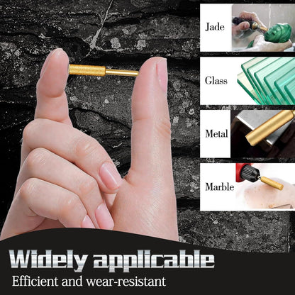30 Pcs 5/32 Inch Chainsaw Sharpening Stones Diamond Chainsaw Sharpener Chainsaw Grinding Stone File Golden Chainsaw Accessories for Electric Diamond Sharpening Wheel, 4.0mm