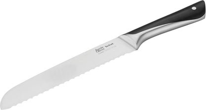 Tefal Jamie Oliver Santoku Knife, 16.5cm, German Stainless Steel, K2671555, Black