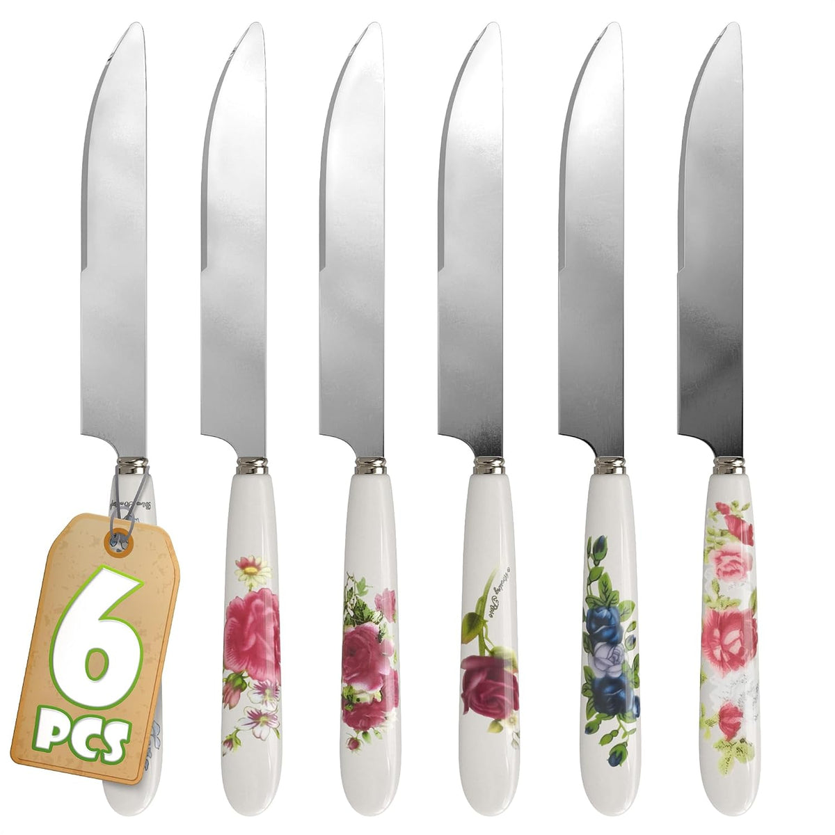 2 Pcs Butter Knife Spreader 3-in-1 Set, Stainless Steel