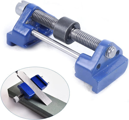 Metal Honing Guide Jig Fixed Angle Holder for Chisels Plane Irons 3.94 Inch Sharpening Tool with Non-Slip Base