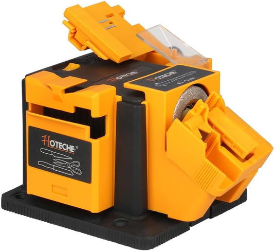 3-in-1 Electric Multi-Functional Sharpener 65W Universal Sharpening Station Grinding Machine for Knives, Drills, Chisels, and Scissors