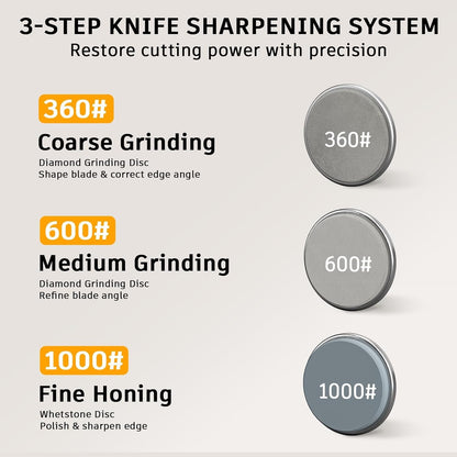 Knife Sharpener Rod, Kitchen Knives Sharpener Carbon Steel Professional Knife Sharpening Steel, Honing Rod with Hanging Holes (13 inches) (Grey, Electric)