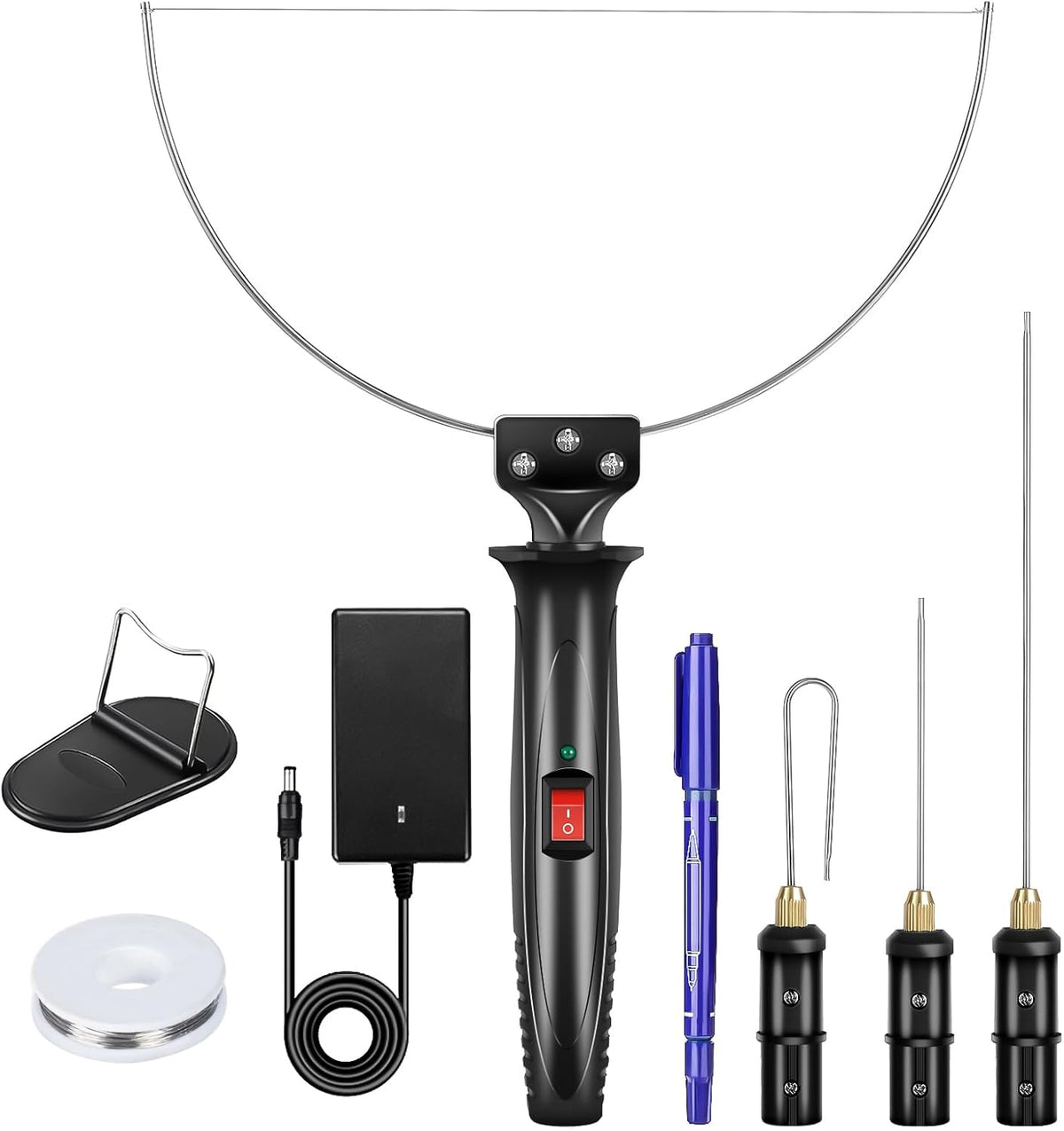 4 in 1 Foam Cutter Set, 18W Electric Styrofoam Cutting Tools Kit, 100-240V Hot Wire Cutter Tool With Power Adapter For DIY Craft, Small Cutting Project, Foam Carving & Digging