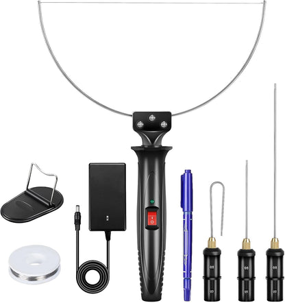 4 in 1 Foam Cutter Set, 18W Electric Styrofoam Cutting Tools Kit, 100-240V Hot Wire Cutter Tool With Power Adapter For DIY Craft, Small Cutting Project, Foam Carving & Digging