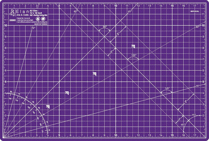 Cutting Mat A3 Pink & Purple, Self Healing Cutting Mat 12x18 Inch, 5-Ply Craft Board Pink, Hobby Board for Crafts 12x18 Inch