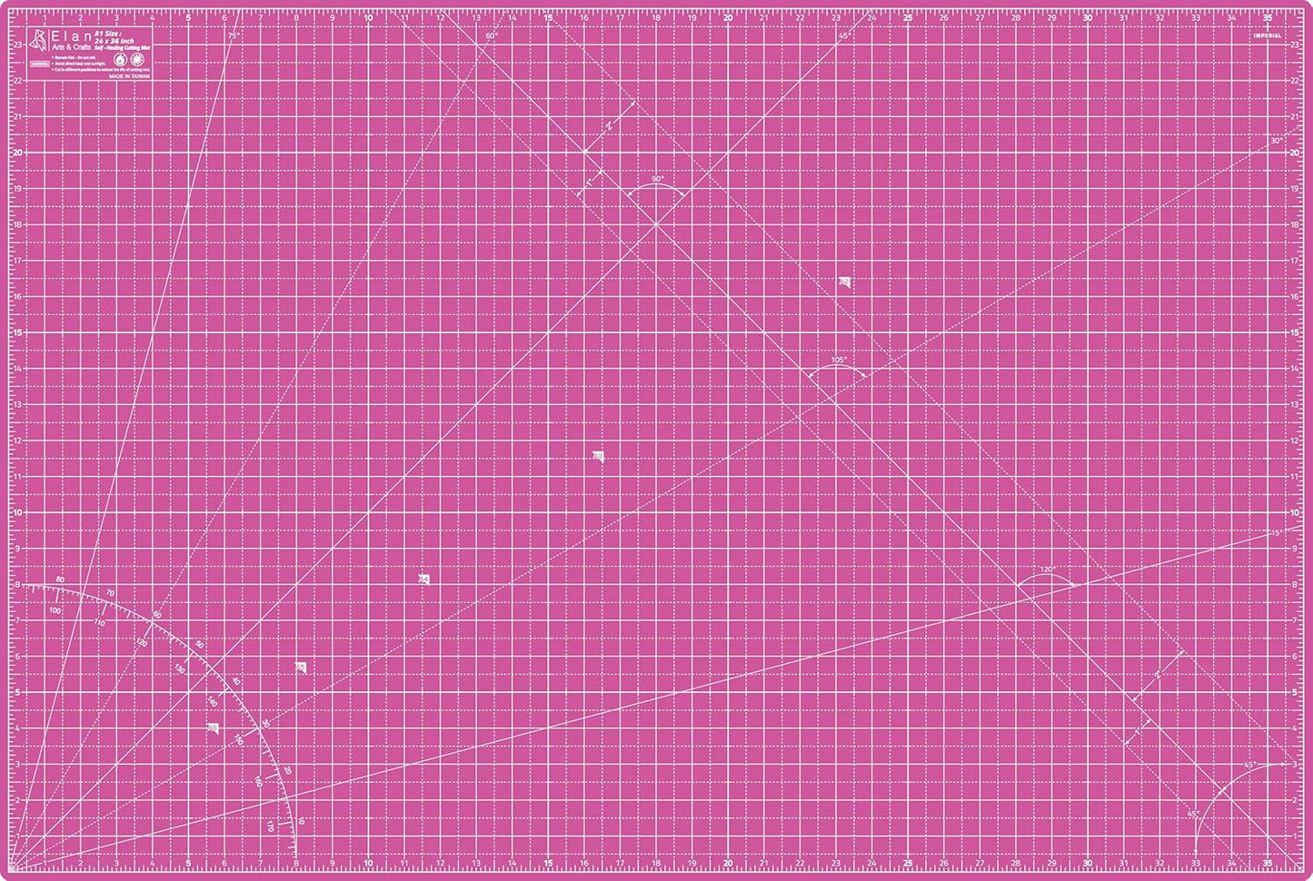 Cutting Mat A3 Pink & Purple, Self Healing Cutting Mat 12x18 Inch, 5-Ply Craft Board Pink, Hobby Board for Crafts 12x18 Inch