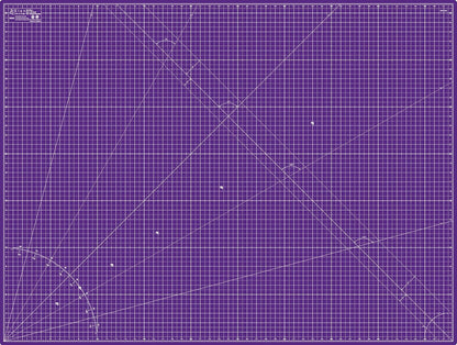 Cutting Mat A3 Pink & Purple, Self Healing Cutting Mat 12x18 Inch, 5-Ply Craft Board Pink, Hobby Board for Crafts 12x18 Inch