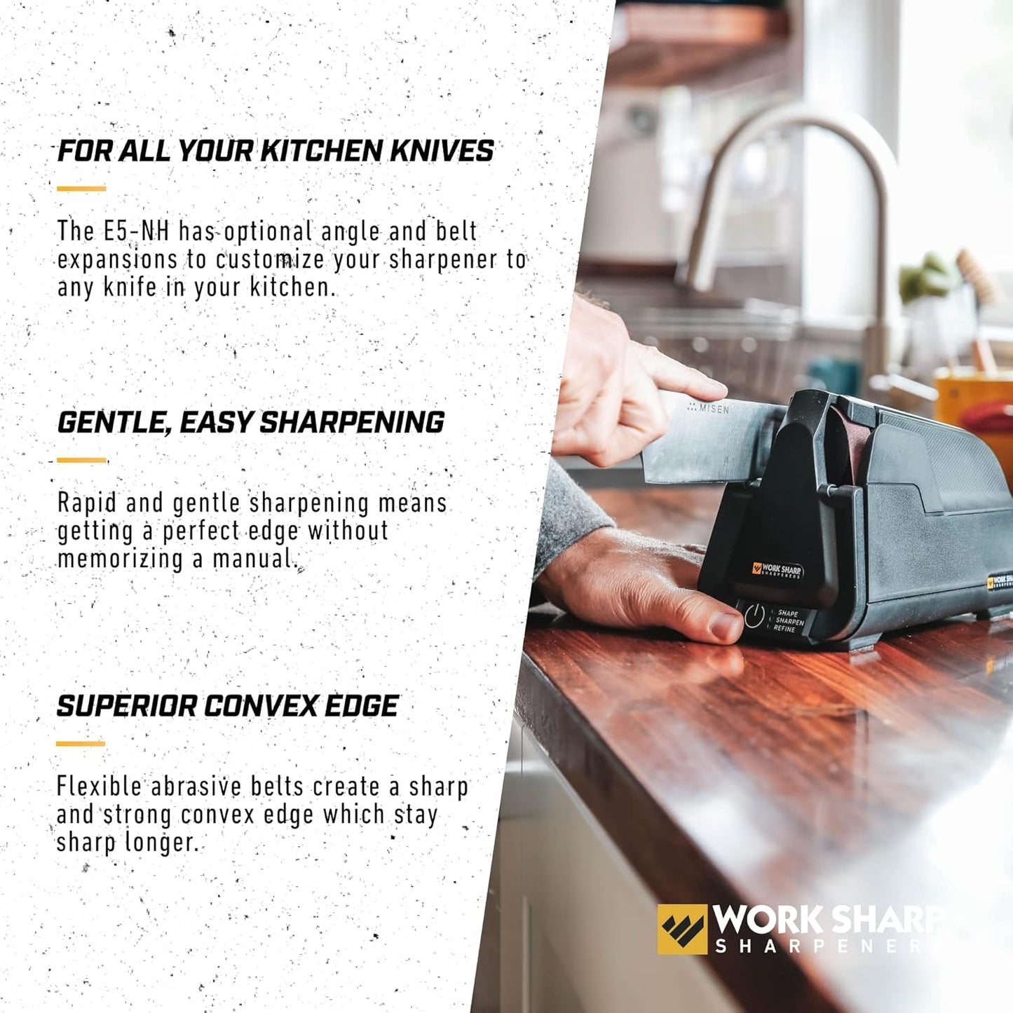 Professional Electric Culinary E5 Kitchen Knife Sharpener