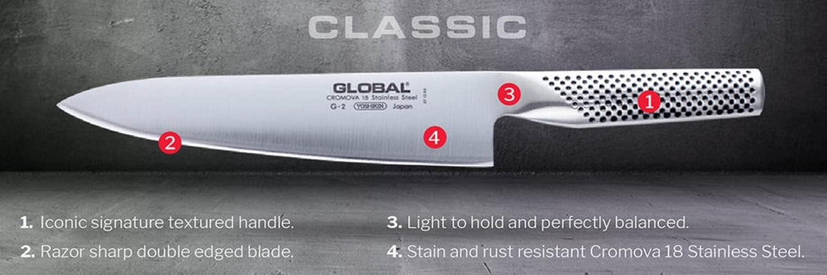 Global G-79589AU block-knife-sets