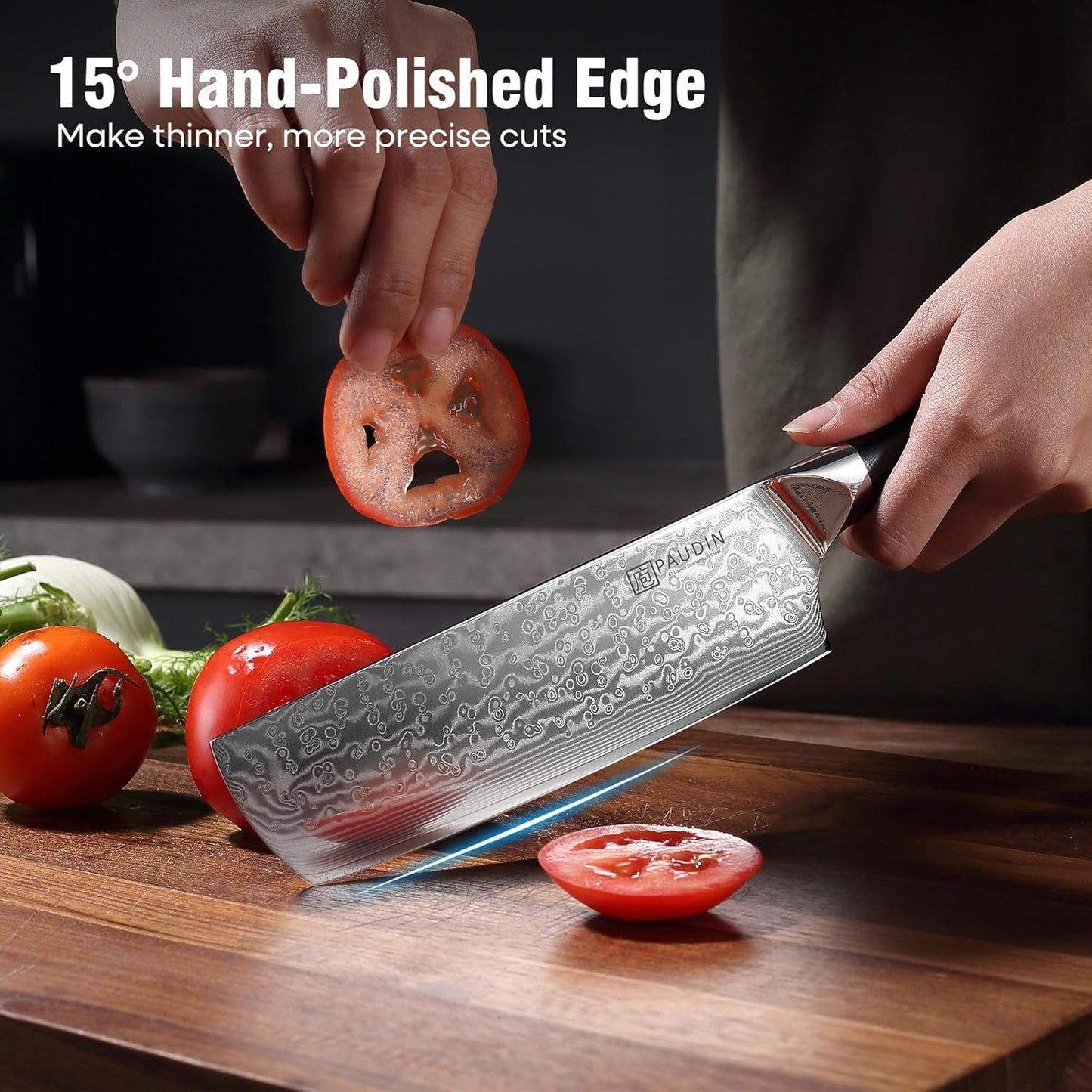 Chef Knife 8 Inch, 67-Layer Japanese VG10 Steel Core Damascus Kitchen Knife, Razor Sharp Japanese Chef Knife with Ergonomic G10 Handle for Home, Restaurant